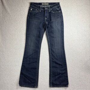 Big Star Hazel Curvy Fit Women’s Size 26 R Dark Wash Low Rise Blue Jeans